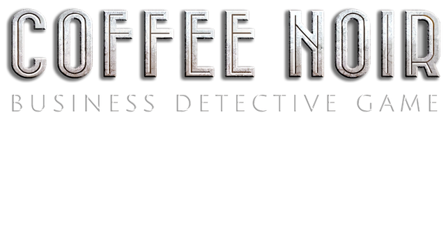Coffee Noir - Business Detective Game Logo