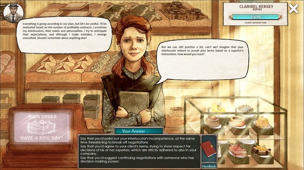 Coffee Noir - Business Detective Gamefor windows and Linux 1