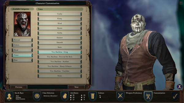 Скриншот из Pillars of Eternity II: Deadfire - Critical Role Pack