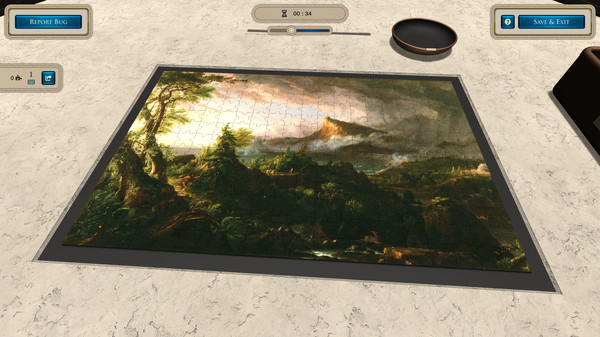 Скриншот из Masters of Puzzle - The Savage State by Thomas Cole