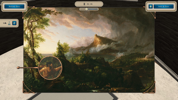 Скриншот из Masters of Puzzle - The Savage State by Thomas Cole