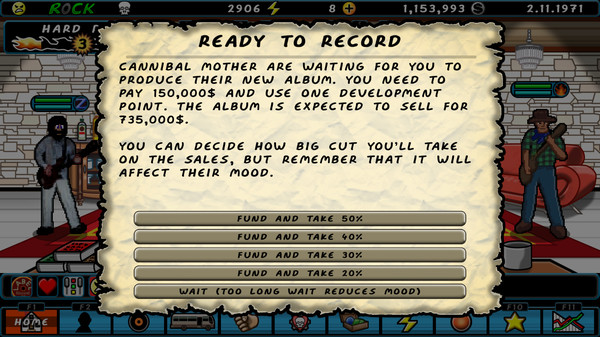 Скриншот из A Story of a Band Скриншот из A Story of a Band