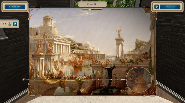 Скриншот из Masters of Puzzle - The Consummation of Empire by Thomas Cole
