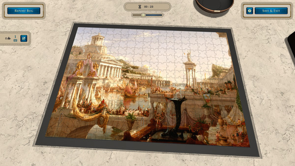 Скриншот из Masters of Puzzle - The Consummation of Empire by Thomas Cole