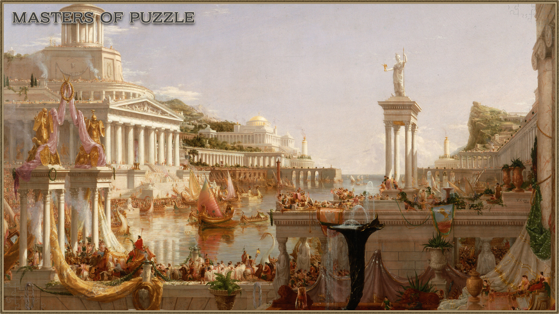 Masters Of Puzzle The Consummation Of Empire By Thomas Cole On Steam Images, Photos, Reviews