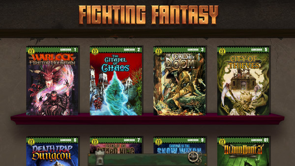 Скриншот из Fighting Fantasy Classics