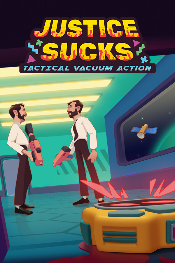 Steam portrait for JUSTICE SUCKS: Tactical Vacuum Action.
