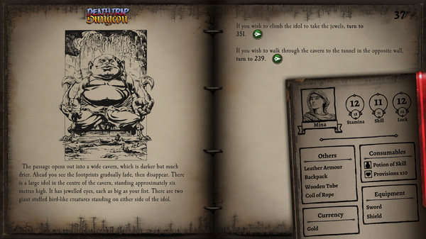 Скриншот из Deathtrap Dungeon
