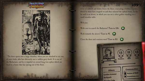 Скриншот из Deathtrap Dungeon