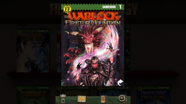 Скриншот из The Warlock of Firetop Mountain