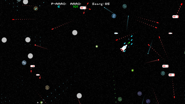 Скриншот из SPACE BLASTER 8 BIT