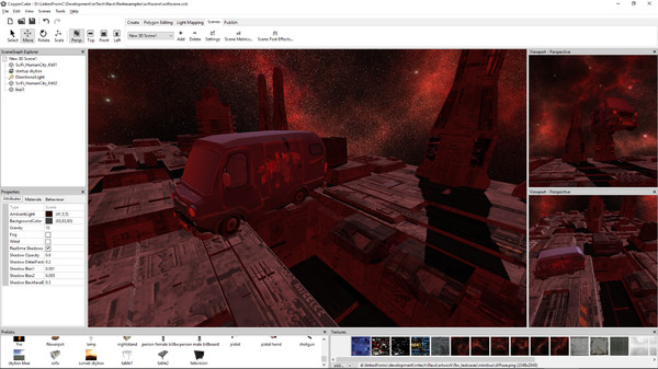 CopperCube 6 Game Engine screenshot