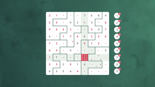 Скриншот из Sudoku Jigsaw