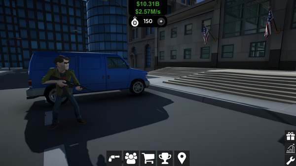 Скриншот из Idle Heist