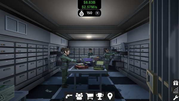 Скриншот из Idle Heist