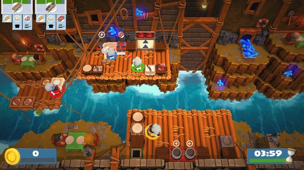 Скриншот из Overcooked! 2 - Too Many Cooks Pack