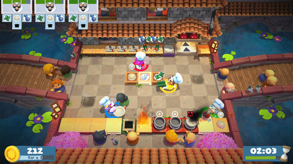 Скриншот из Overcooked! 2 - Too Many Cooks Pack