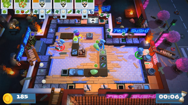 Скриншот из Overcooked! 2 - Too Many Cooks Pack