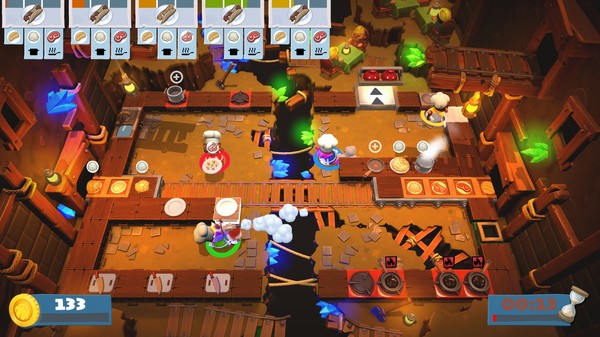 Скриншот из Overcooked! 2 - Too Many Cooks Pack
