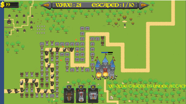 Скриншот из Skelli Tower Defense