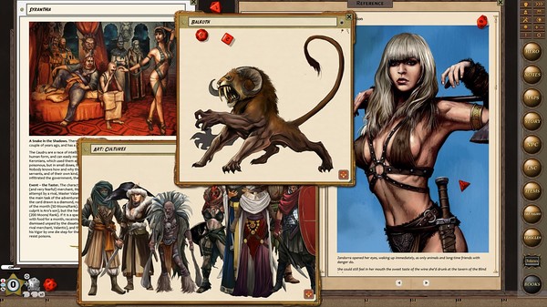 Скриншот из Fantasy Grounds - Beasts & Barbarians Steel Edition GM Guide (Savage Worlds)