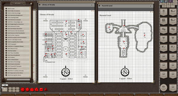 Скриншот из Fantasy Grounds - Quests of Doom 4: A little knowledge (5E)