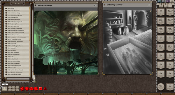 Скриншот из Fantasy Grounds - Quests of Doom 4: A little knowledge (5E)