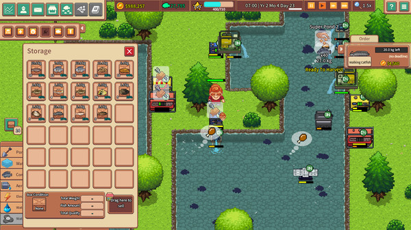 Aquaculture Land game for Linux 1