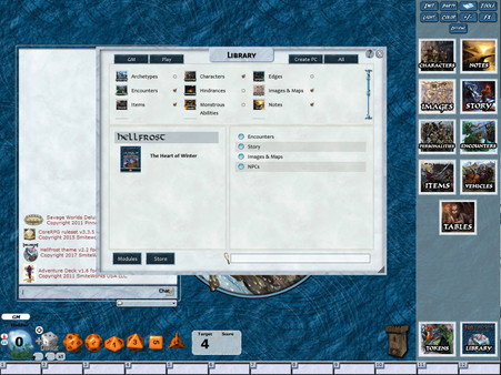 Скриншот из Fantasy Grounds - Hellfrost: Heart of Winter (Savage Worlds)