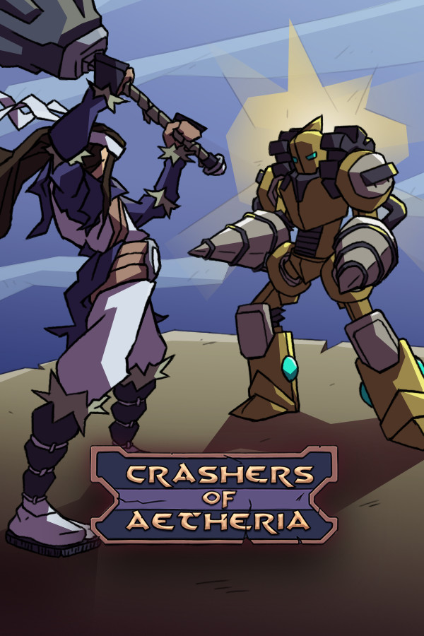 Steam portrait for Crashers of Aetheria.