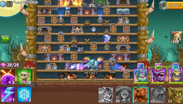 Monster Castle game for Linux 1