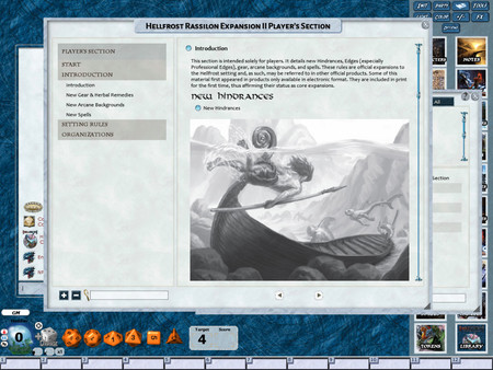 Скриншот из Fantasy Grounds - Hellfrost: Rassilon Expansion II (Savage Worlds)