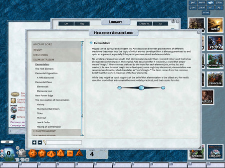 Скриншот из Fantasy Grounds - Hellfrost: Arcane Lore (Savage Worlds)