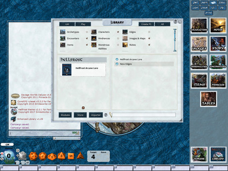 Скриншот из Fantasy Grounds - Hellfrost: Arcane Lore (Savage Worlds)