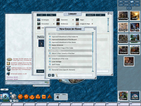 Скриншот из Fantasy Grounds - Hellfrost: Arcane Lore (Savage Worlds)