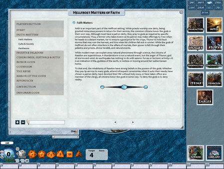 Скриншот из Fantasy Grounds - Hellfrost: Matters of Faith (Savage Worlds)