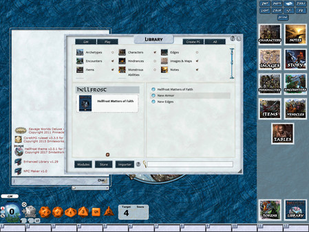 Скриншот из Fantasy Grounds - Hellfrost: Matters of Faith (Savage Worlds)