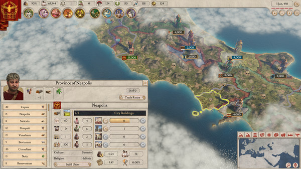 Скриншот из Imperator: Rome