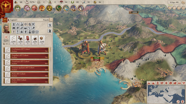 Скриншот из Imperator: Rome