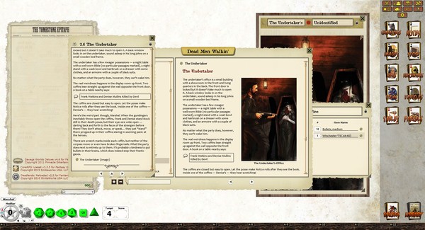 Скриншот из Fantasy Grounds - Deadlands Reloaded: Dead Men Walkin' (Savage Worlds)