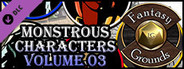 Fantasy Grounds - Monstrous Characters, Volume 3 (Token Pack)