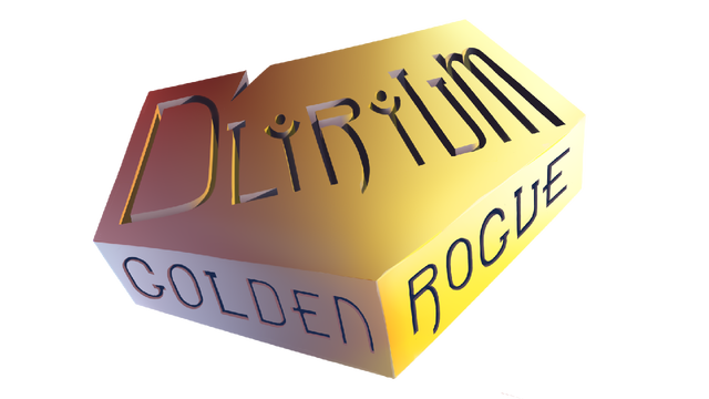 D'LIRIUM: The Golden Rogue Logo