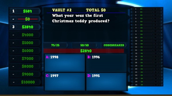 Trivia Vault: Toy Trivia minimum requirements