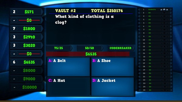 Trivia Vault: Fashion Trivia recommended requirements