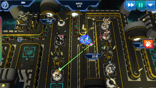 Скриншот из Module TD. Sci-Fi Tower Defense