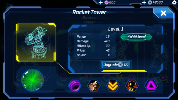 Module TD. Sci-Fi Tower Defense minimum requirements