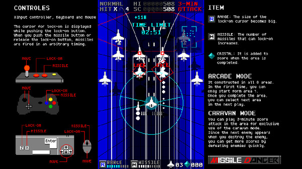 MissileDancer game for windows Pc 1