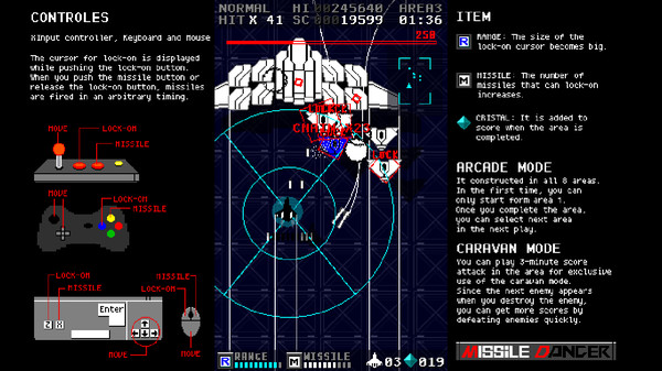 MissileDancer game for Linux 1