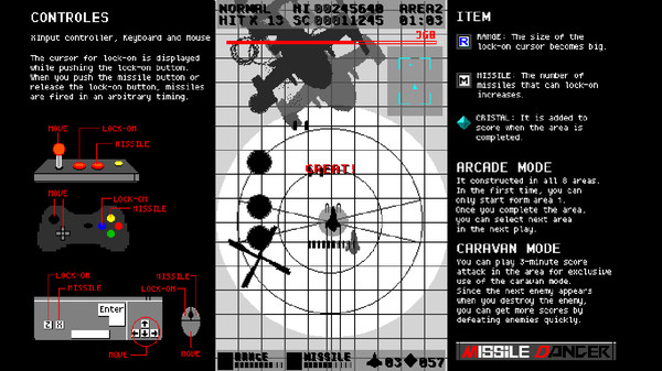 MissileDancerfor windows and Linux 1