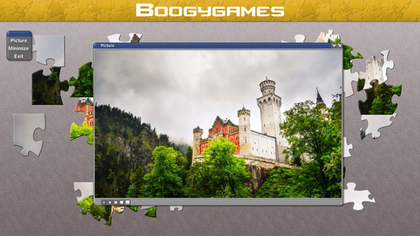 Castle: Jigsaw Puzzles game for Linux 1